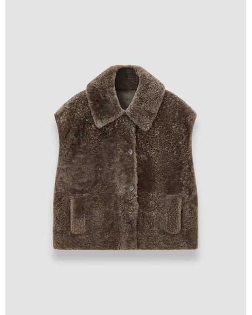 Joseph Brown Molin Reversible Shearling Gilet