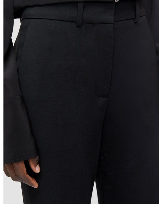 Joseph Black Tailoring Wool Stretch Morissey Trousers