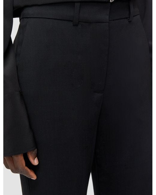 Joseph Black Tailoring Wool Stretch Morissey Trousers