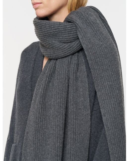 Joseph Blue Light Cardigan Stitch Scarf