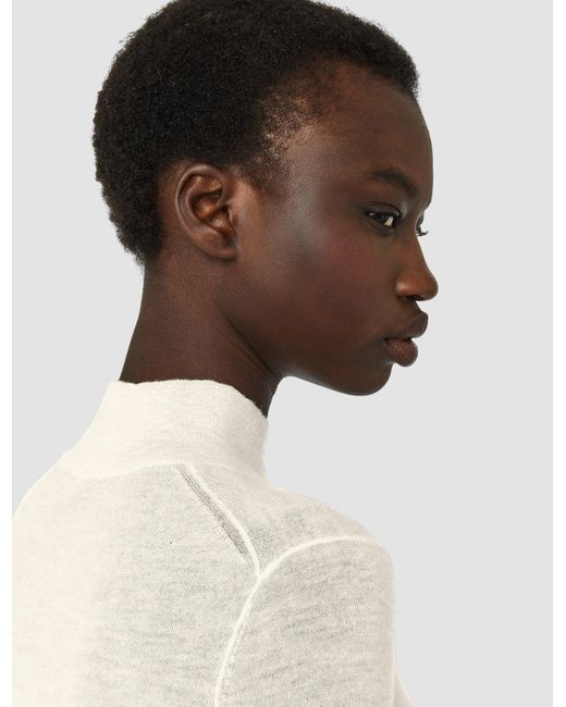 Joseph White Cashair High Neck Jumper