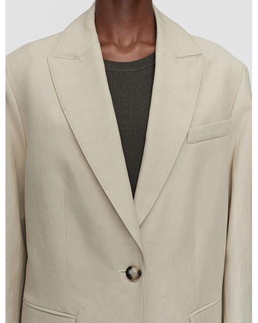 Joseph Natural Rochd Light Linen Blend Jacket