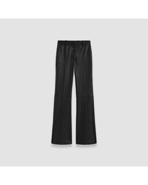 Joseph Black Tafira Leather Stretch Trousers