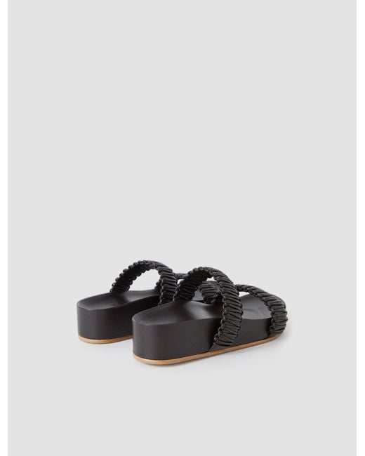 Joseph White Isha Braided Leather Sandals