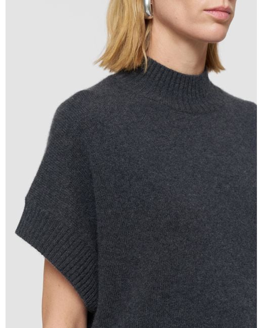 Joseph Blue Luxe Cashmere Top