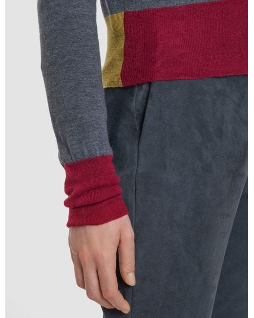 Joseph Blue Overlay Cashair Cardigan