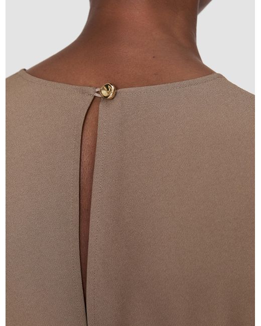 Joseph Natural Atheris Crepe Blouse