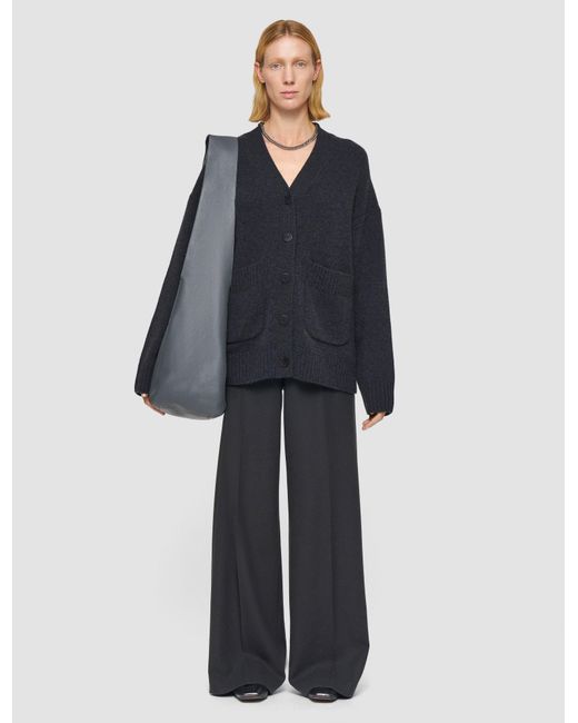 Joseph Blue Luxe Cashmere Cardigan