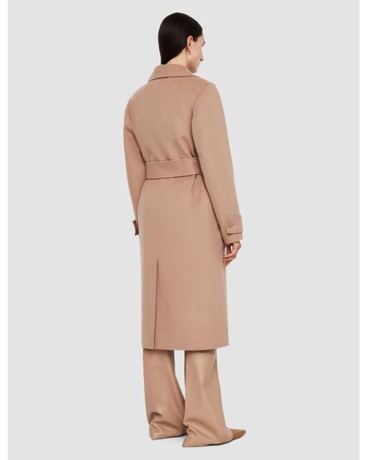 Joseph Natural Arline Double Face Cashmere Coat
