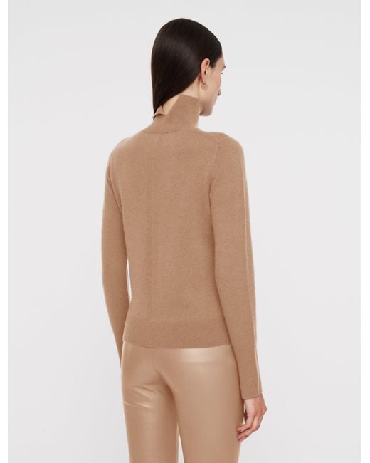 Joseph Natural Light Pure Cashmere High Neck Jumper