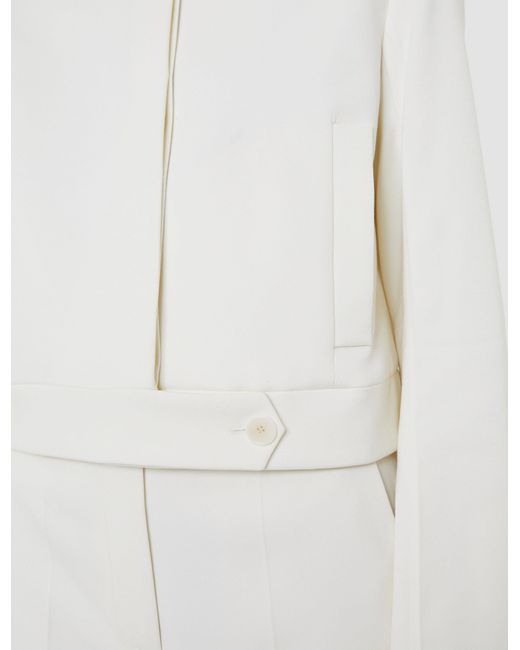 Joseph White Abbe Tailored Crepe Jacket