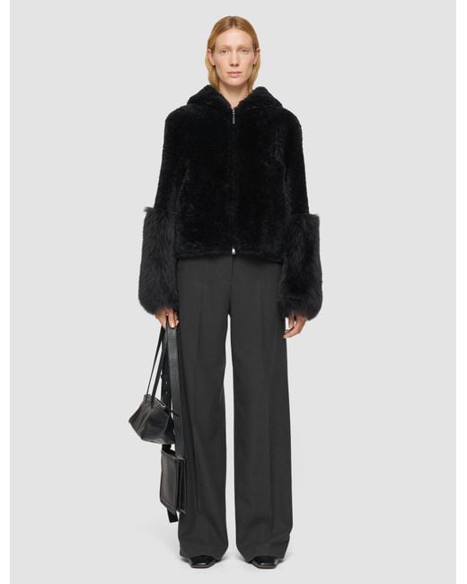Joseph Black Sarah Shearling Jacket