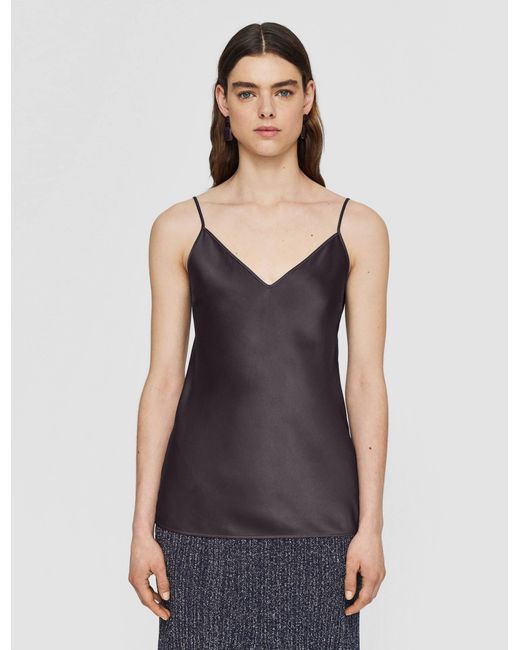 Joseph White Clea Silk Satin Camisole