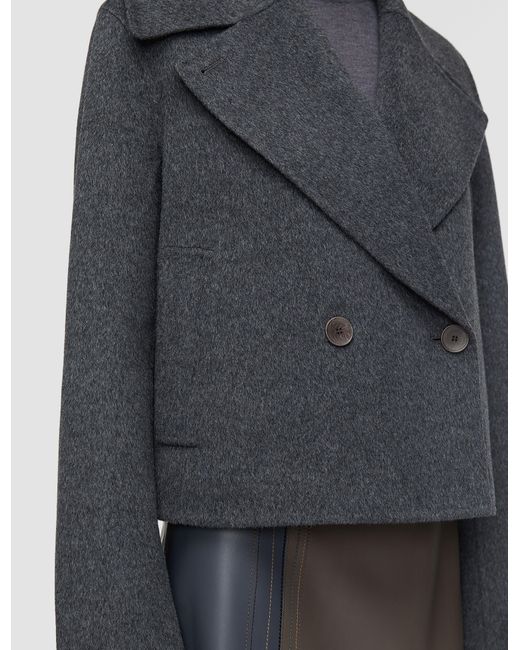 Joseph Blue Delano Double Face Cashmere Jacket