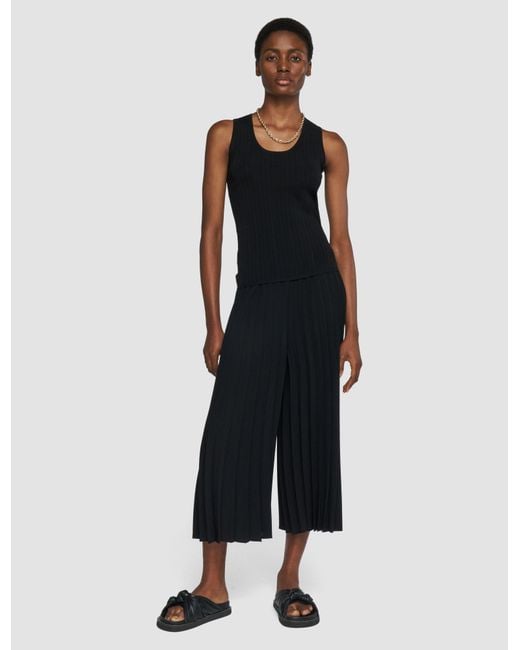 Joseph Black Anvers Airy Plissé Trousers