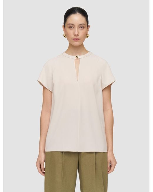 Joseph White Donna Crepe Top