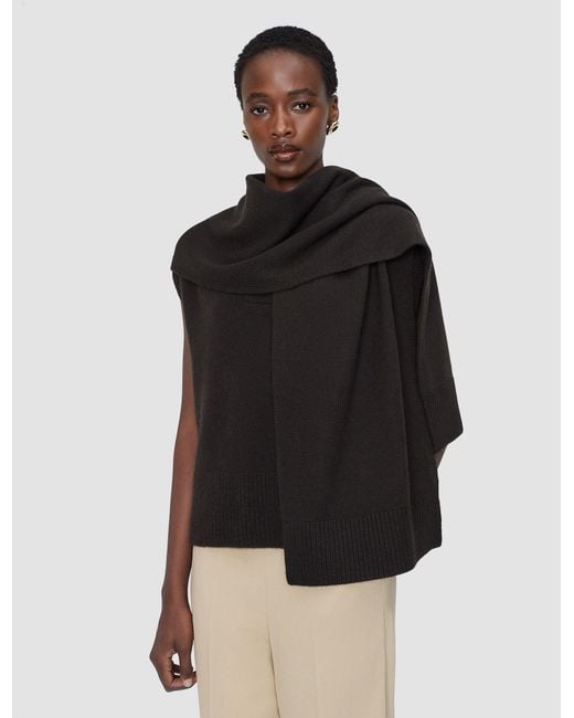 Joseph Black Pasilla Light Pure Cashmere Scarf