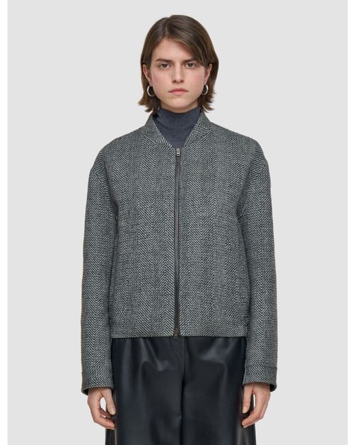 Joseph Gray Gustave Linear Double Face Wool Jacket