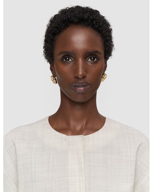 Joseph Natural Yani Light Wool Blouse
