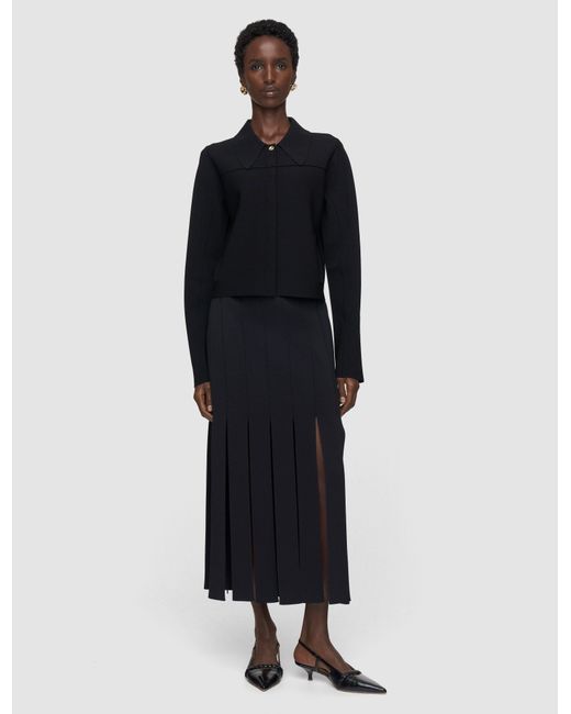 Joseph Blue Gare Compact Milano Knit Jacket