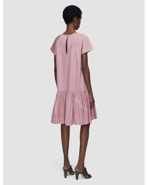 Joseph Pink Tazi Cotton Sateen Dress