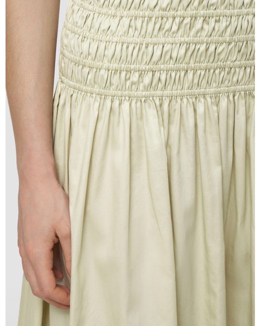 Joseph Natural Leonie Cotton Sateen Skirt