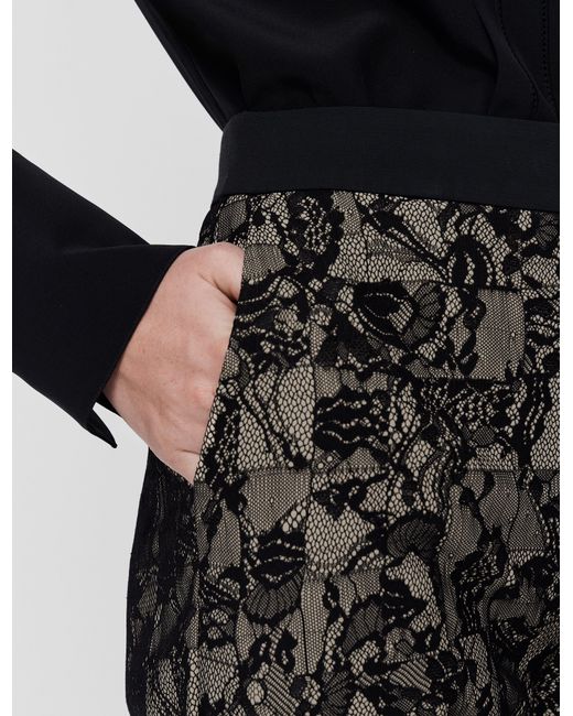 Joseph Multicolor Tokyo Patchwork Lace Trousers