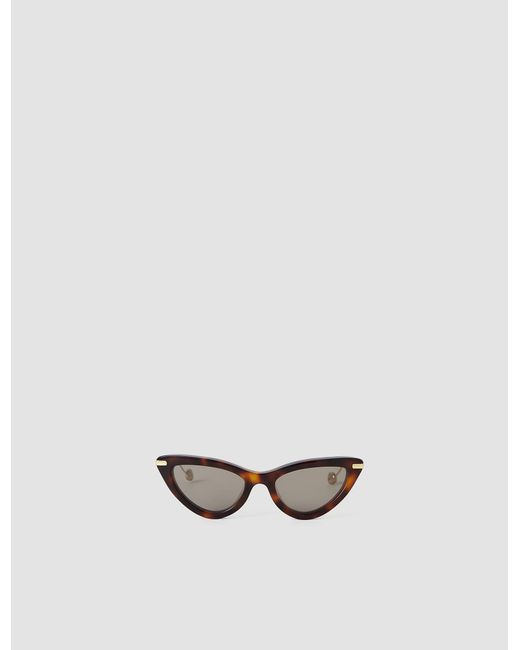 Joseph White Laarous Cat Eye Sunglasses