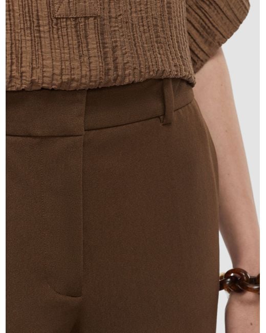 Joseph Natural Coleman Long Gabardine Stretch Trousers