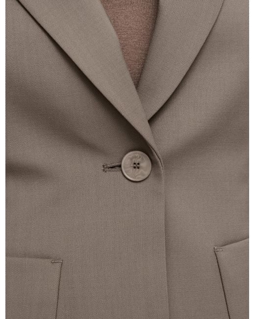 Joseph Natural Glenview Tailoring Wool Stretch Jacket