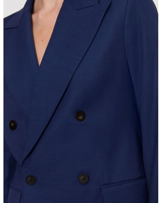 Joseph Blue Fari Cady Twill Jacket