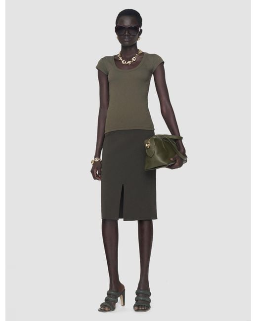 Joseph Green Saba Cotton Rib Top
