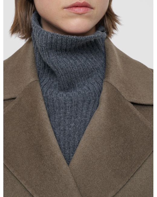 Joseph Natural Arline Double Face Cashmere Coat