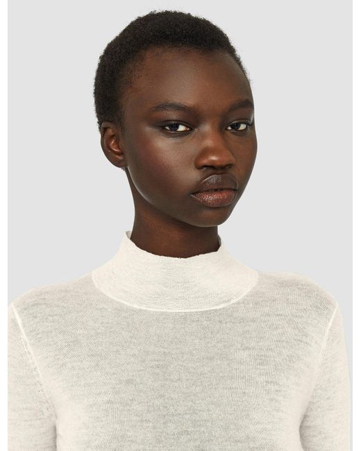 Joseph White Cashair High Neck Jumper