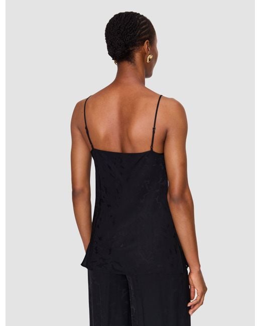 Joseph Black Cloe Leopard Jacquard Camisole