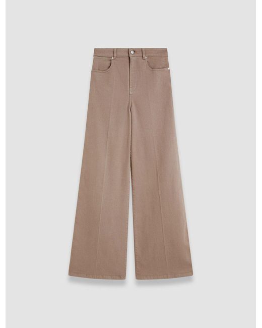 Joseph Natural Abbey Denim Stretch Trousers