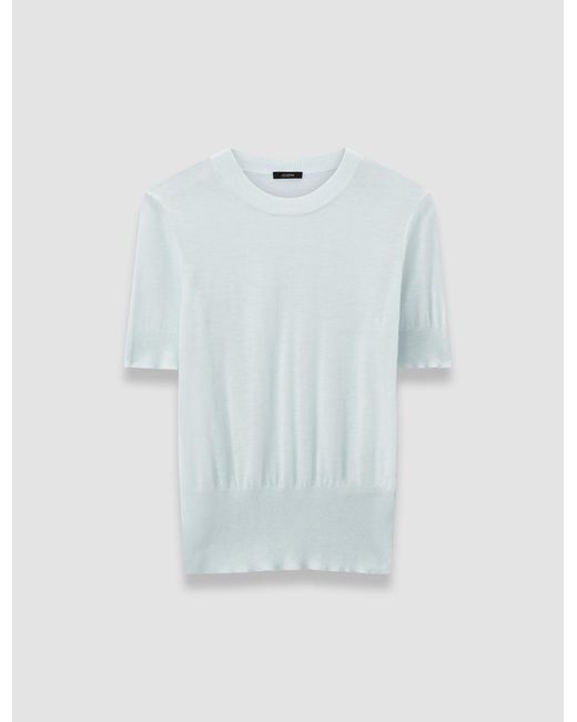Joseph Blue Cashair Top