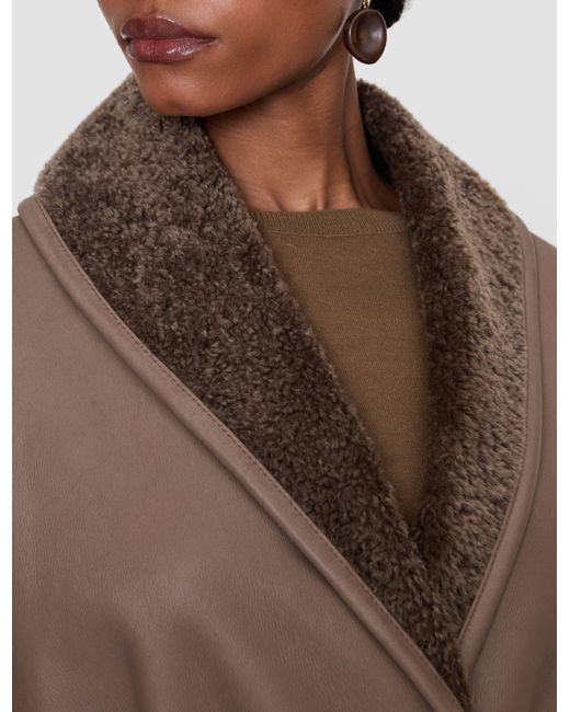 Joseph Brown Manu Textured Shearling Jacket