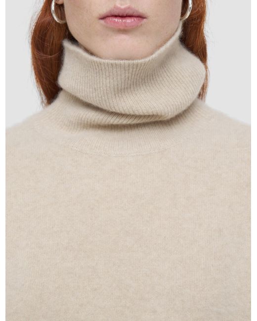 Joseph Natural Brushed Cashmere Vest