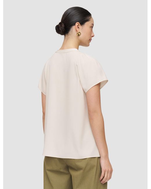 Joseph White Donna Crepe Top