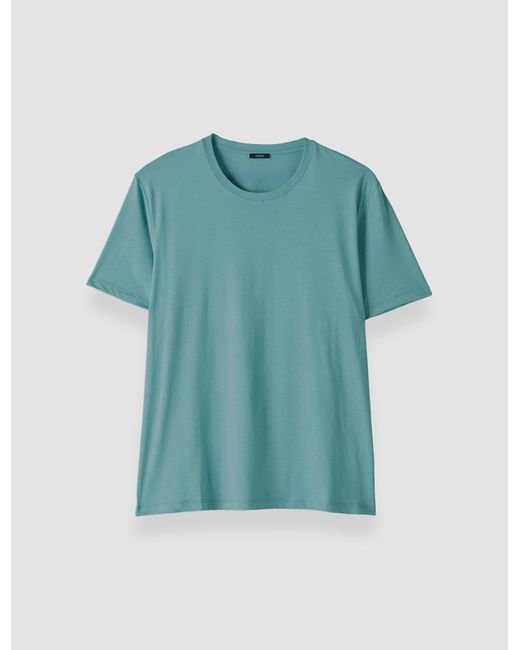 T-Shirt En Jersey De Coton Et Soie Joseph en coloris Blue