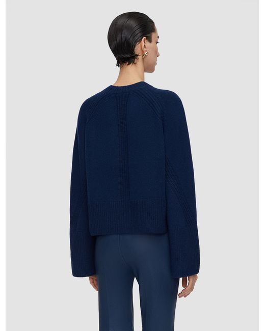 Joseph Blue Maple Pure Cashmere Jumper