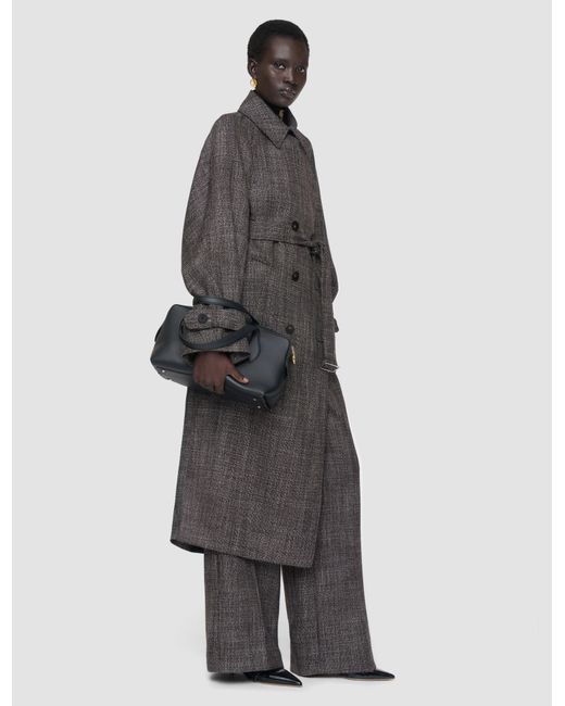 Joseph Brown Laurin Textured Tailoring Wool Coat