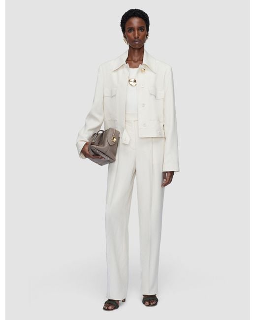 Joseph White Renoir Viscose Tailoring Jacket