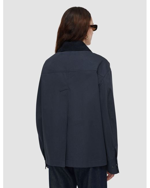 Veste Athos En Coton Joseph en coloris Blue