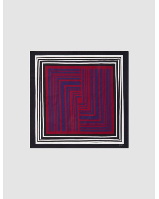 Joseph Purple Chilie Silk Scarf