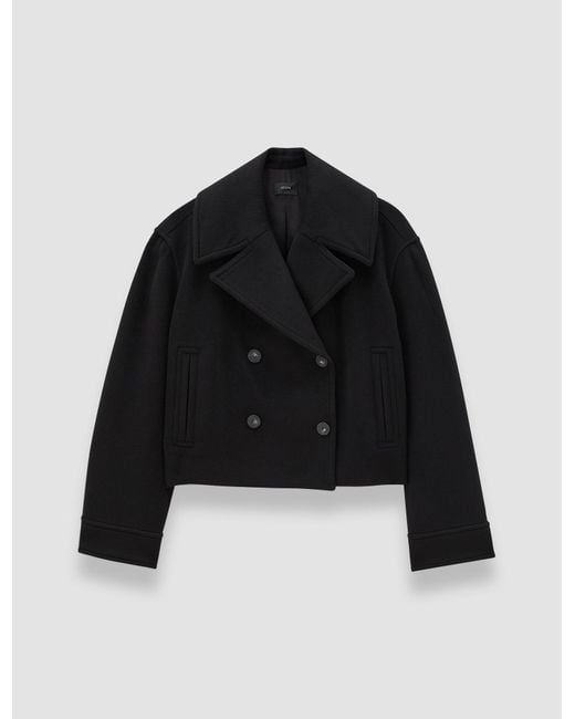 Joseph Black Luc Soft Wool Cashmere Jacket
