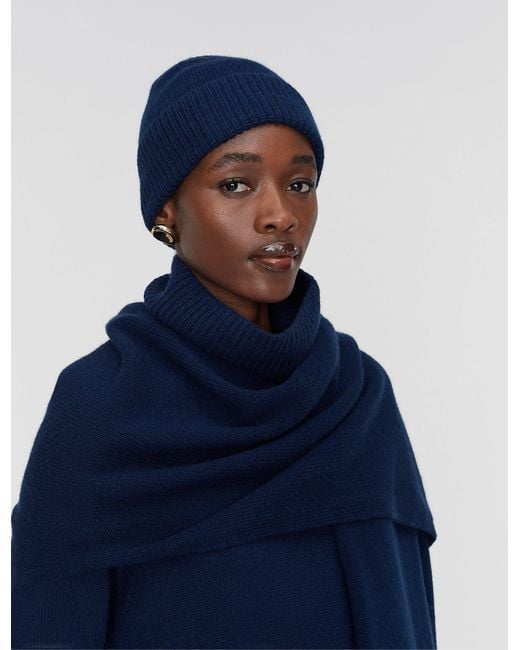 Joseph Blue Chia Light Pure Cashmere Hat
