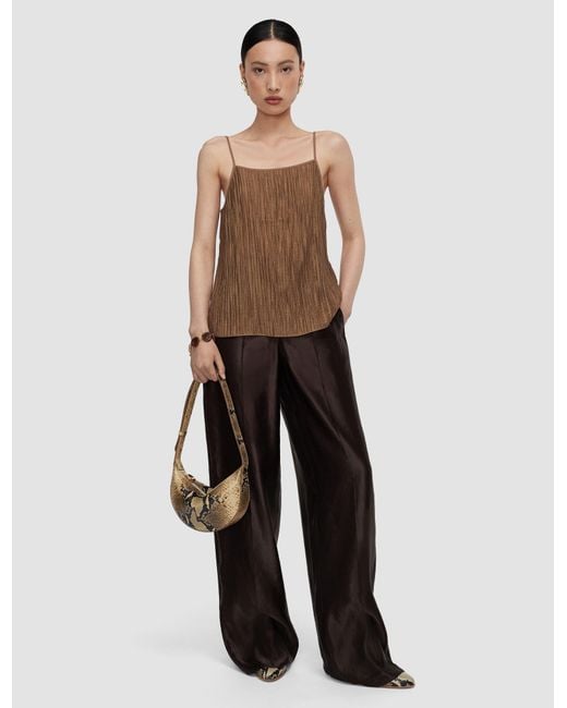Joseph White Titana Fluid Crinkle Camisole