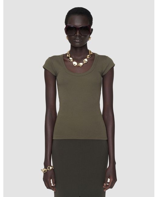 Joseph Green Saba Cotton Rib Top